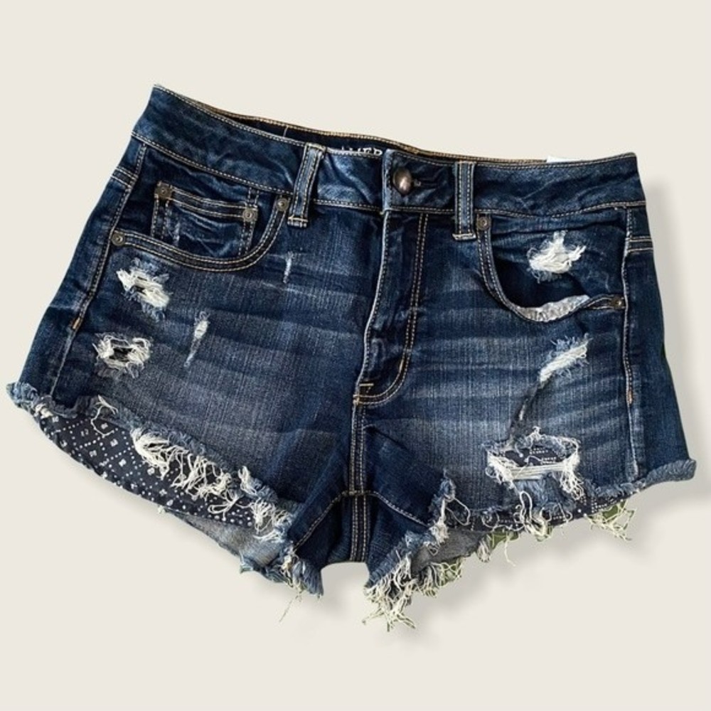 American Eagle Distressed CutOff Denim Shorts